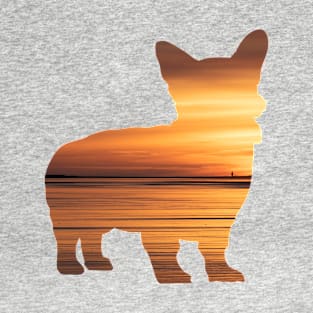 Corgi Sunset T-Shirt